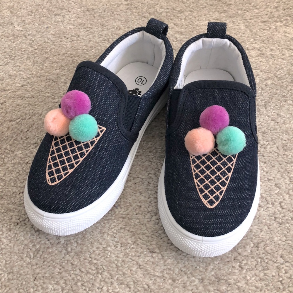 Ositos Pom Pom Ice Cream Slip-on Shoes